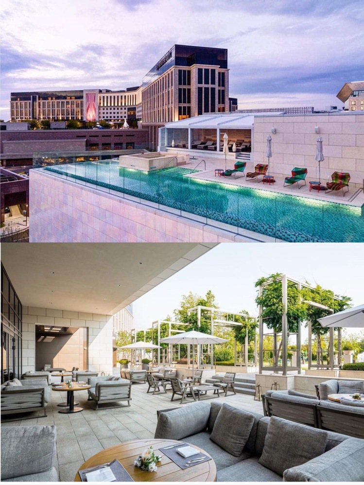 Paradise Hotel & Resort有多座泳池設施，部分客房有私人泳池，酒店並提供多個美食餐廳。圖／皆取自IG