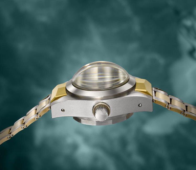 1953年勞力士的Deep Sea Special N°1實驗性原型表將於11月8日登上佳士得日內瓦鐘表拍賣。圖／佳士得提供