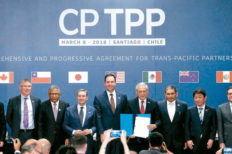 9月16日中國大陸正式申請加入CPTPP，震動亞太。法新社
