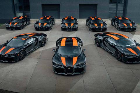 首批八輛Bugatti Chiron Super Sport 300+終於出廠　極速快到你會怕！