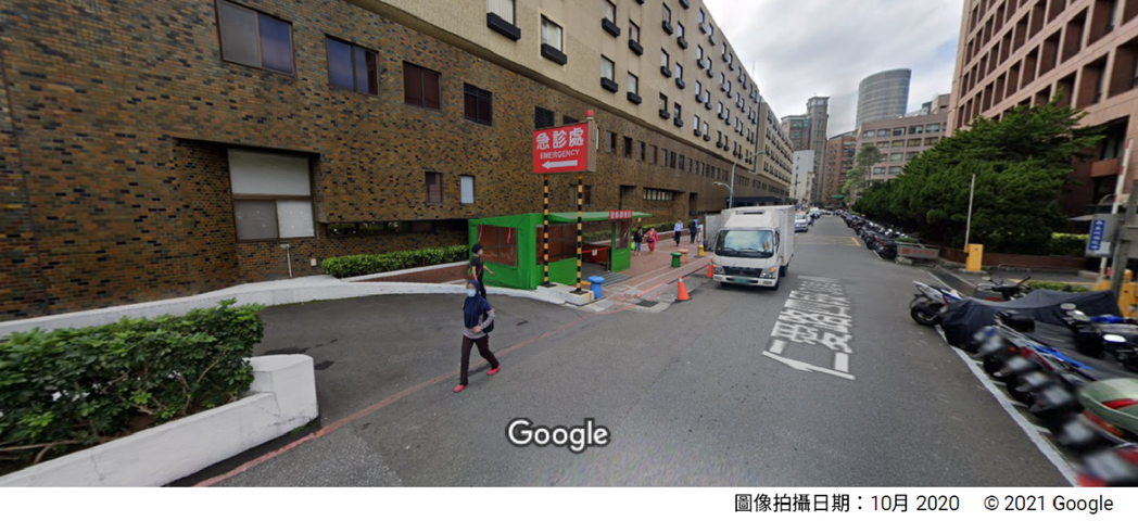 圖為台北市仁愛路四段國泰醫院。 圖／取自Google Maps
