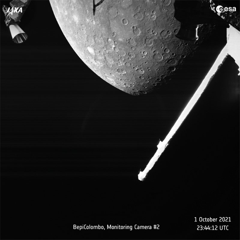 歐洲太空總署（ESA）日前表示，歐洲和日本合作的水星探測太空船「貝皮可倫坡號」（BepiColombo）已傳回首批水星影像。美聯社