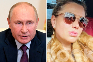 根據潘朵拉文件，2003年，年僅28歲的克里沃諾吉赫（右圖）以310萬歐元購買摩納一棟豪宅。俄國媒體報導，克里沃諾吉赫是普亭（左圖）的情婦。圖／取自維基百科