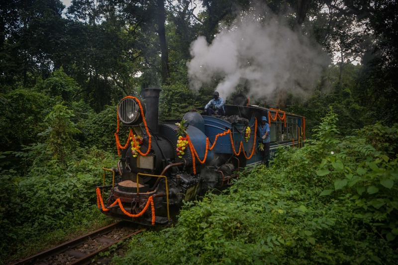 印度政府擬將「大吉嶺喜馬拉雅鐵路」民營化，不少商家業者擔心飯碗不保。 法新社