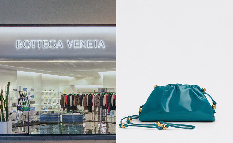 人氣品牌Bottega Veneta台北微風信義店近日重新盛大開幕。圖／Bott...