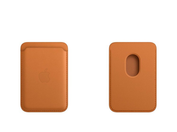 全新iPhone MagSafe皮革卡套採用特殊鞣製和加工的歐洲皮革製成，可安全...