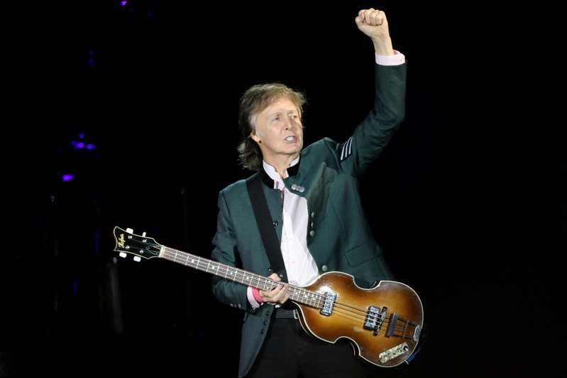 披头四成员保罗麦卡尼（Paul McCartney）。 路透社(photo:UDN)