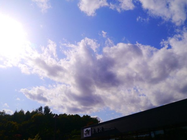 岩見澤SA的天空