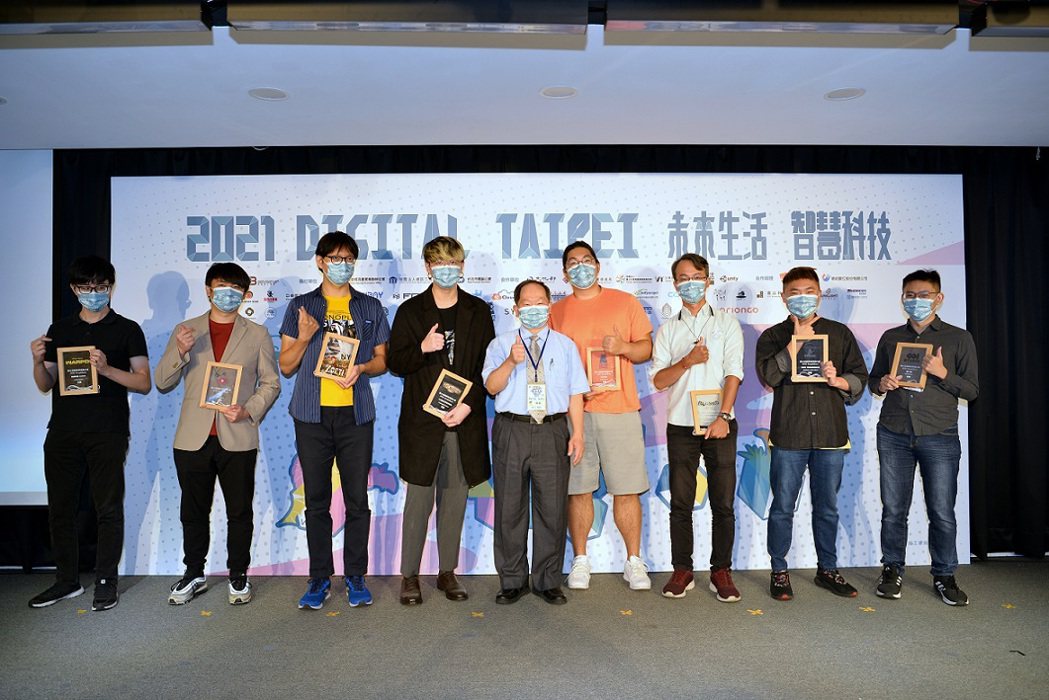 109年度獨立遊戲開發獎勵計畫得獎團隊。台北市電腦公會／提供