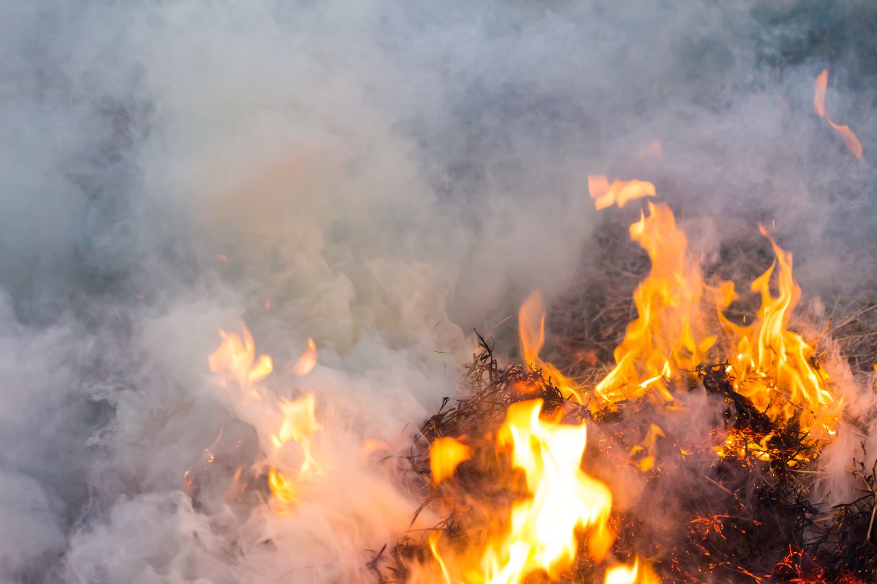 火災現場的濃煙對人體有嚴重危害，也常是火場致命的最大原因。