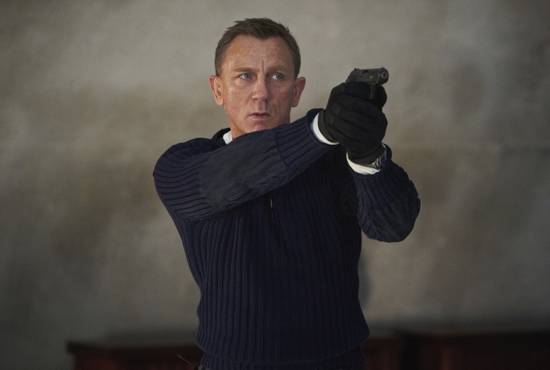 丹尼爾克雷格在「007：生死交戰」中飾演英國軍情六處特工龐德。美聯社