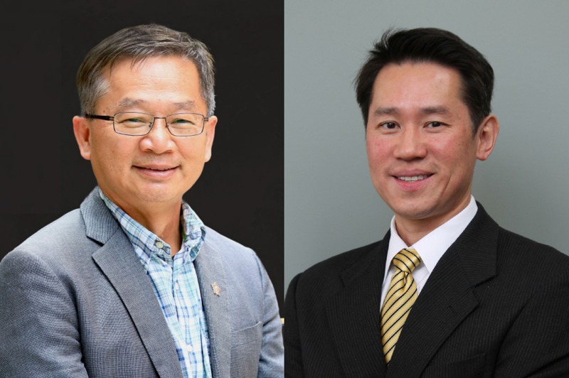 清華大學下任校長候選人出爐，兩名候選人包括清大前副校長吳誠文（左）與香港大學前副校長高為元（右）。圖／工業技術研究院提供、翻攝自港大網站