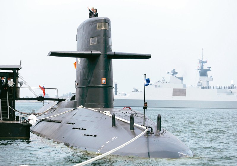 海軍委託台船生產設計國造潛艦，目前積極趕工追趕進度，希望能讓蔡總統親眼看到國造潛艦現在的具體成果。此為示意圖。圖／聯合報系資料照片