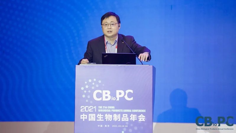 康希諾生物股份公司首席科學官朱濤。取自「康希諾疫苗」官方公眾號