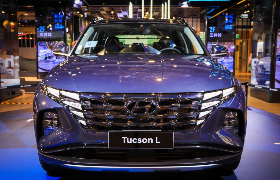 大改款Hyundai Tucson L除了已進駐全台展示中心外，目前也於台北三創生活園區舉行預賞會活動。 記者黃俐嘉／攝影