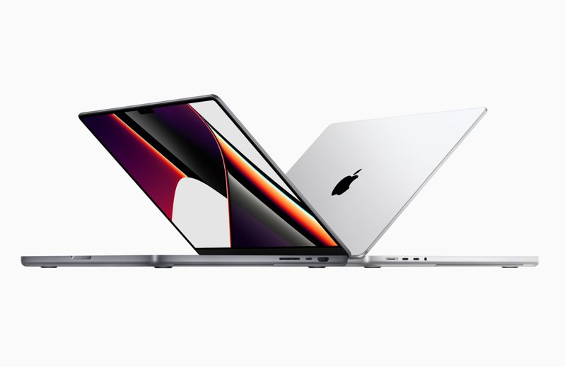 全新設計、搭載蘋果全新專業級晶片M1 Pro和M1 Max的MacBook Pro正式亮相。圖／蘋果提供