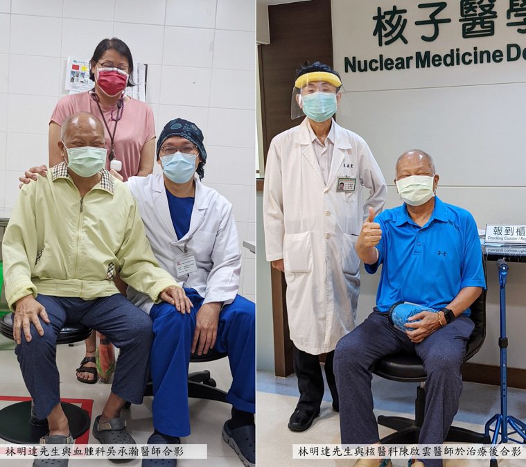 71歲林姓老翁罹患攝護腺癌，且癌細胞已經轉移到骨頭，屏東東港安泰醫院以「鐳-22...