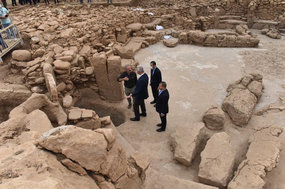 卡拉漢遺址（Karahantepe）發掘中最新發現的文物。 土耳其旅遊推廣發展局...