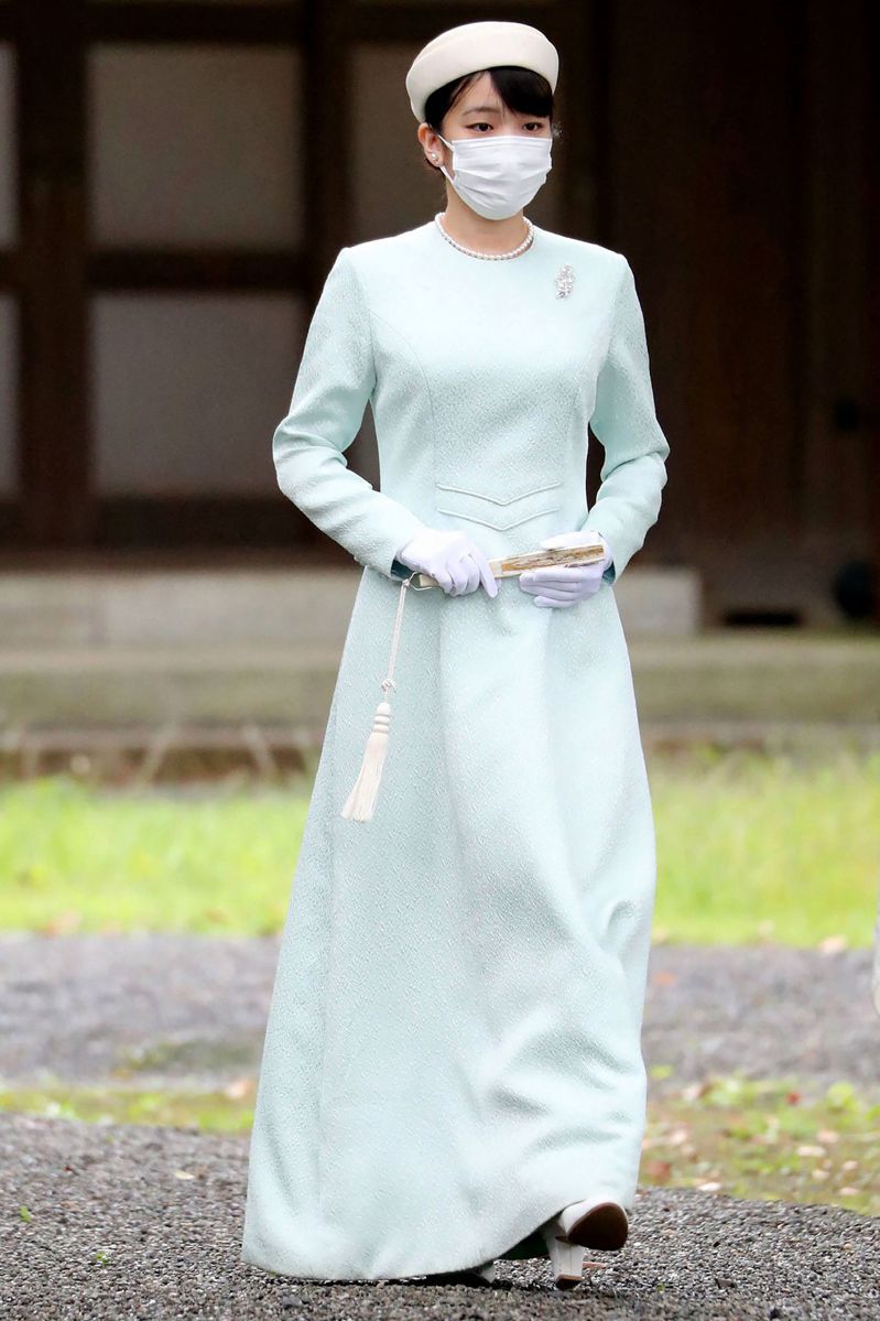 日本真子公主（圖）即將在月底嫁給未婚夫小室圭。 法新社