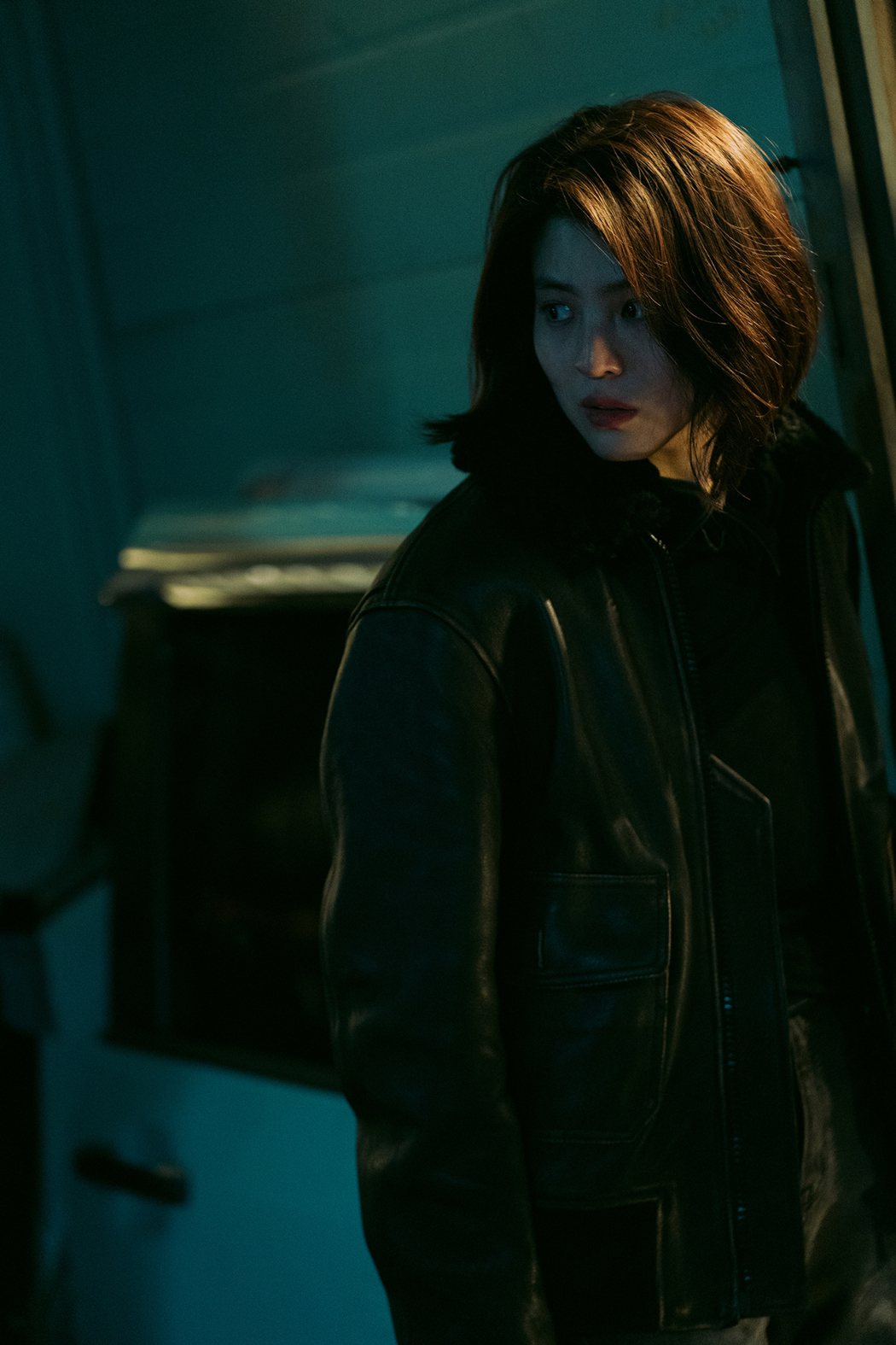 韓韶禧在「以吾之名」親自上陣高難度動作戲。圖／Netflix提供