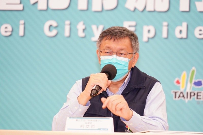 被問到如何看有人喊出要罷免台北市議員簡舒培，台北市長柯文哲不贊同社會仇恨動員。圖／北市府提供