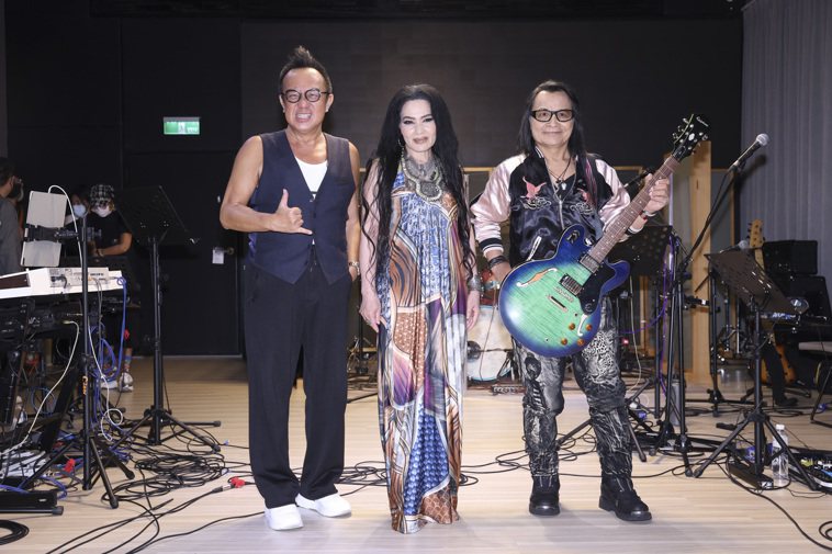 沈文程(右起)、潘越雲、黃大煒將在《BACK TO 70'S西洋金曲演唱會》開唱...