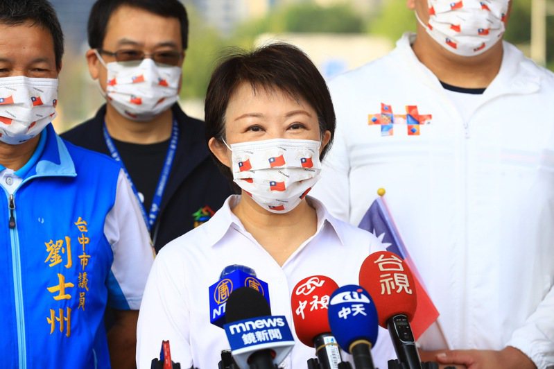 台中市長盧秀燕談罷免案，尊重人民投票結果。圖／聯合報系照片