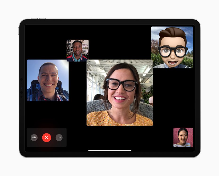 蘋果公司今天推出macOS Monterey作業系統，FaceTime新增音訊和視訊功能。圖／蘋果提供
