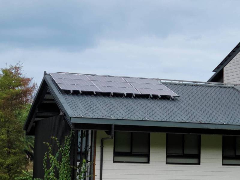 太陽能公民電廠設金山皇后鎮露營區，綠能收益回饋地方。記者游明煌／翻攝