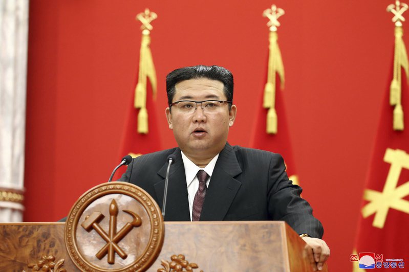 北韓領導人金正恩。美聯社