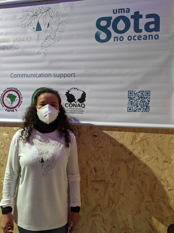 巴西NGO團體「一滴海水」環境編輯莫妮卡指出，總統波索納羅根本不想來參加，不管是...
