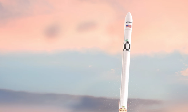 亞馬遜計劃2022年Q4首次發射網路衛星，由ABL Space公司的RS1火箭搭載升空。擷自Amazon官網