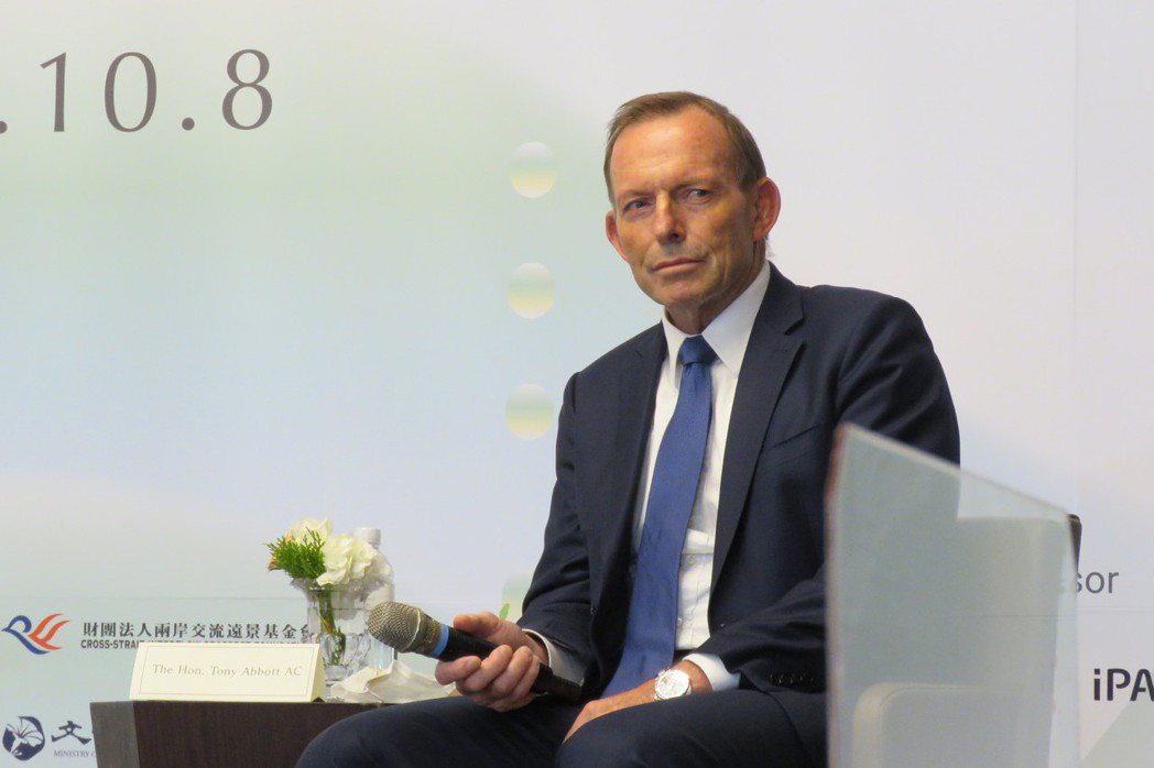 圖為澳洲前總理艾伯特（Tony Abbott）。 圖／聯合報系資料照片