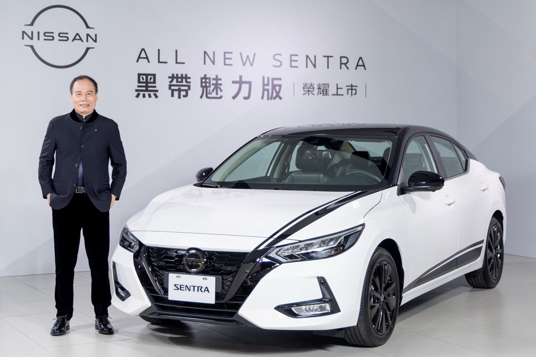 裕隆日產總經理蔡文榮出席Nissan Sentra特仕車的發表會。 圖／裕隆日產提供