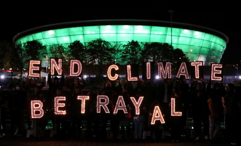联合国气候变化纲要公约第26次缔约方会议（COP26）正在英国苏格兰格拉斯哥召开。（路透）(photo:UDN)
