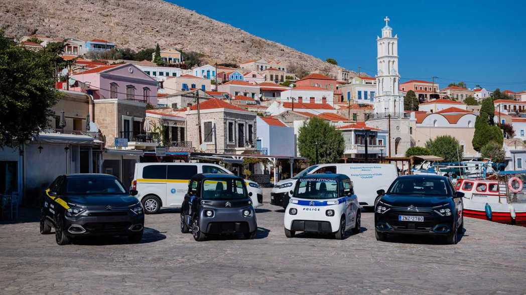 Citroën提供了六輛純電車款給位在希臘愛琴海上一座名為Chalki的小島。 ...