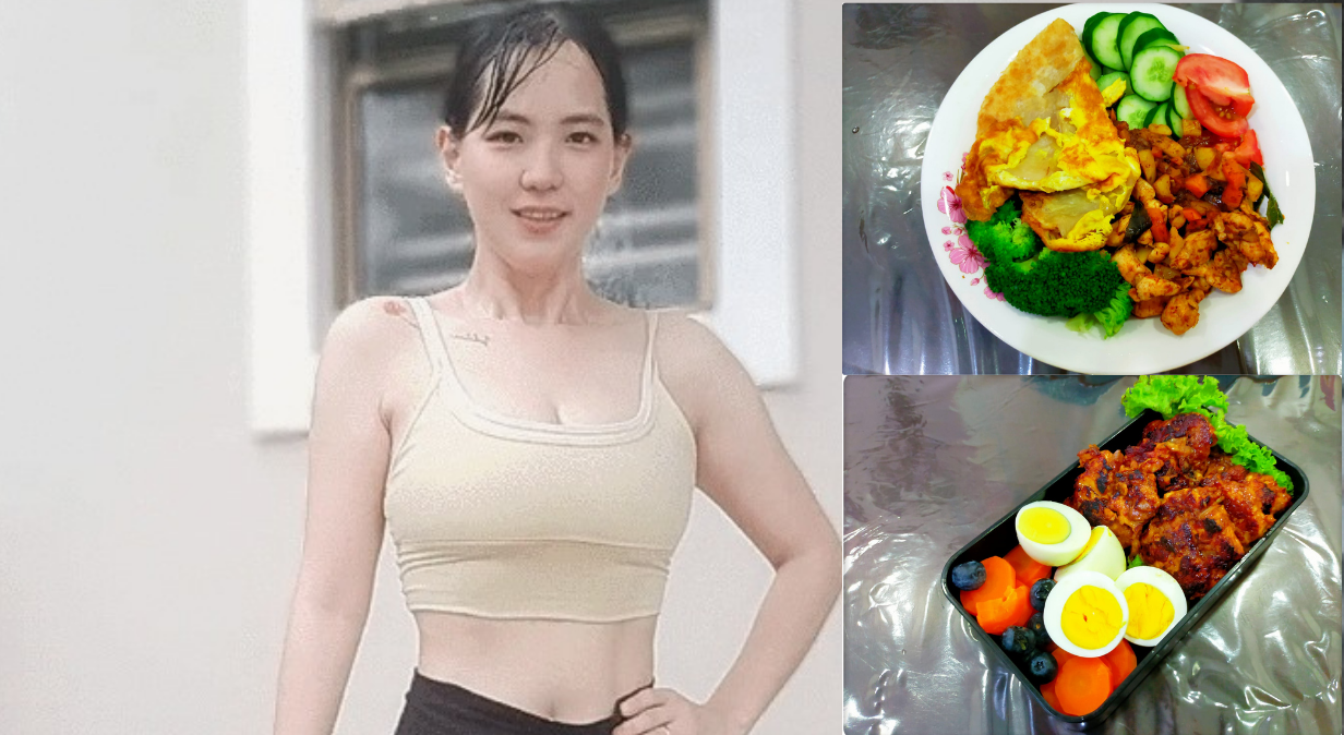 <br />鄒小麗每天運動打卡、自煮健康餐，3個月內瘦下20 公斤，用自律改變人生。圖片由鄒小麗授權「有肌勵」刊登