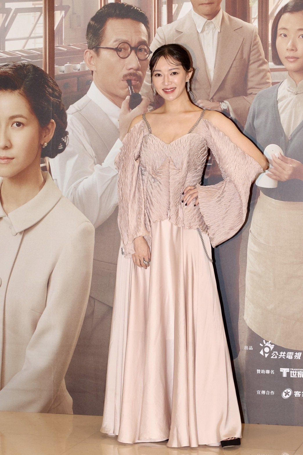 李杏在「茶金」中飾演京劇名伶，演到「每天都想吐」。記者李政龍／攝影