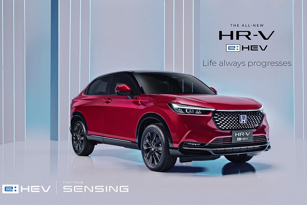 全新世代Honda HR-V在泰國市場僅提供e：HEV單一動力。 圖／Honda...