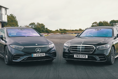 影／Mercedes-Benz EQS電動房車上賽道！單圈會比S-Class快嗎？