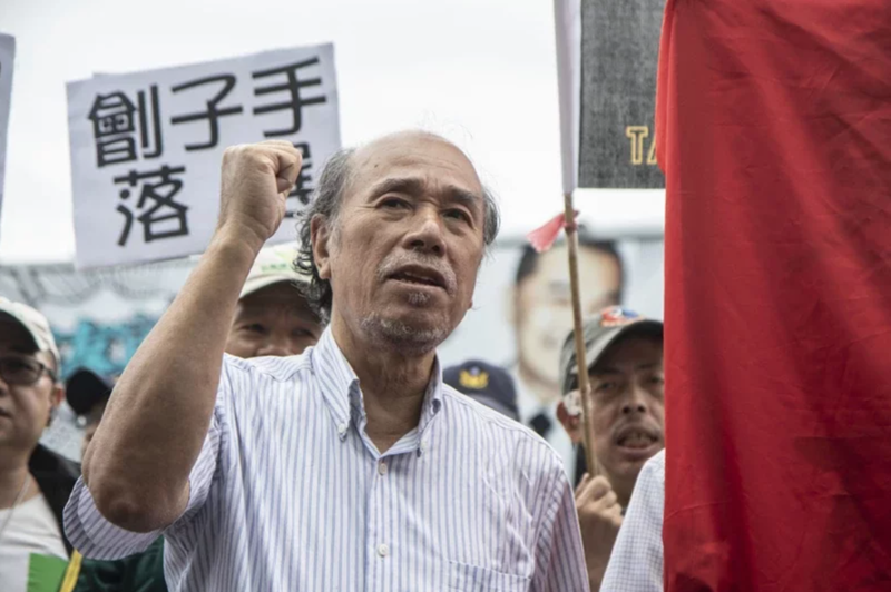 獨派大老、自由台灣黨黨主席蔡丁貴抱怨春節居家檢疫政策後，指揮中心就把「10+4」方案放寬為「7+7」。圖／聯合報系資料照片