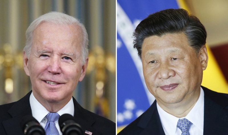 美國總統拜登（左）與中國國家主席習近平（右）將舉行視訊峰會。美聯社