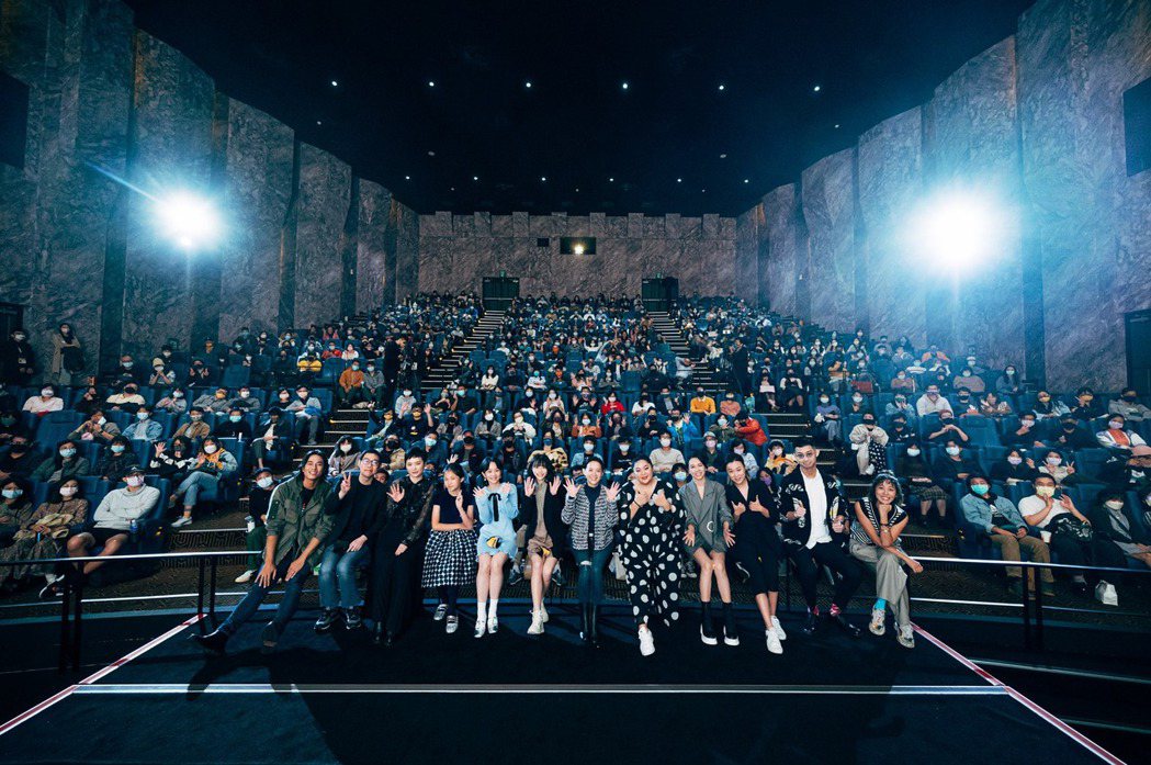 「美國女孩」昨日金馬首映場獲得觀眾熱烈迴響。圖／金馬執委會提供