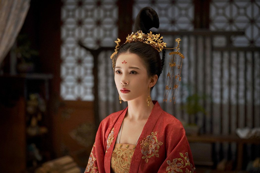 趙櫻子在「長安諾」中飾演賀蘭茗玉，被迫嫁給愛人的哥哥。圖／中天娛樂台提供
