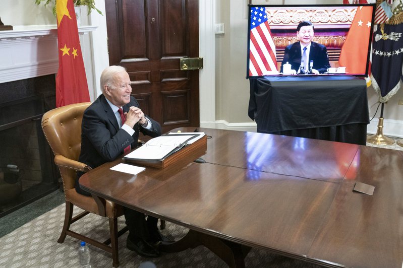 美國總統拜登與中國國家主席習近平在台灣時間16日上午舉行視訊高峰會。歐新社