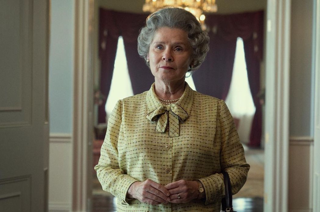 伊美黛史坦頓將在「王冠」第5季扮演年老的伊莉莎白二世女王。圖／摘自IG