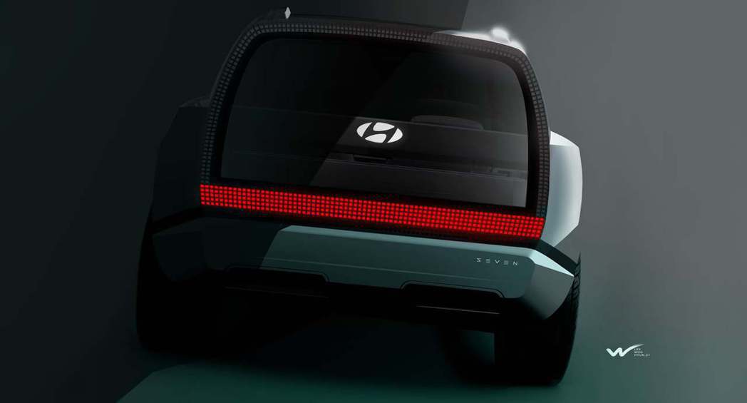 Hyundai SEVEN Concept是預覽未來量產版IONIQ 7的概念車...