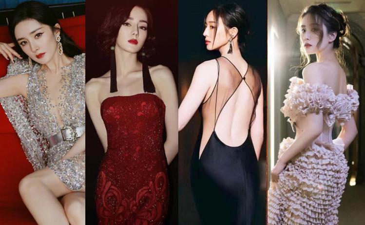 中國版ELLE昨晚舉行年度風尚大獎典禮，紅毯星光雲集。圖／摘自微博