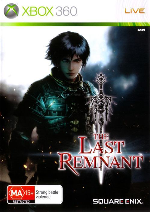 Xbox360 版《最後的遺跡》的遊戲封面。