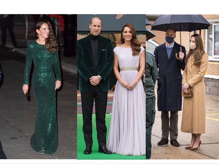 凱特王子妃三套舊衣新穿造型，根本看不出來年度之別。圖／取自IG@dukeandd...